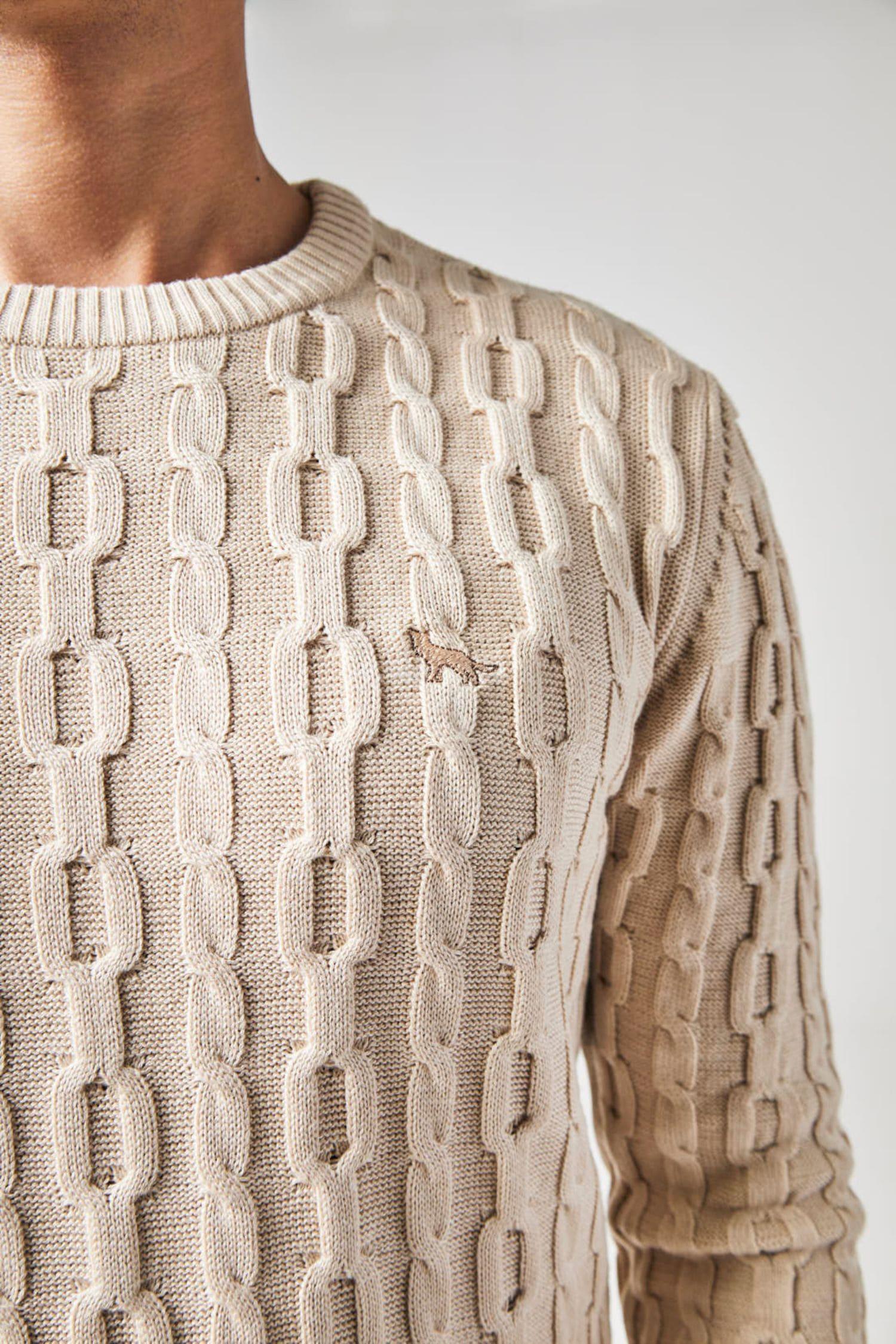 Suéter Cogua en hilado Turín trenzado – Hombre